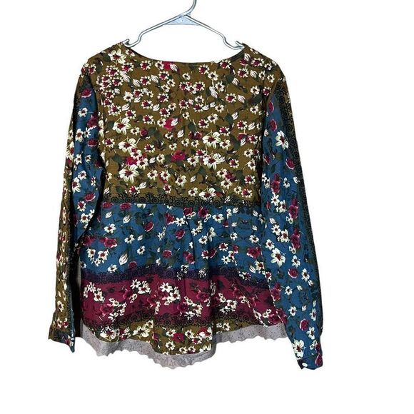 Zanzea Collections flower print long sleeve blouse - Picture 7 of 9